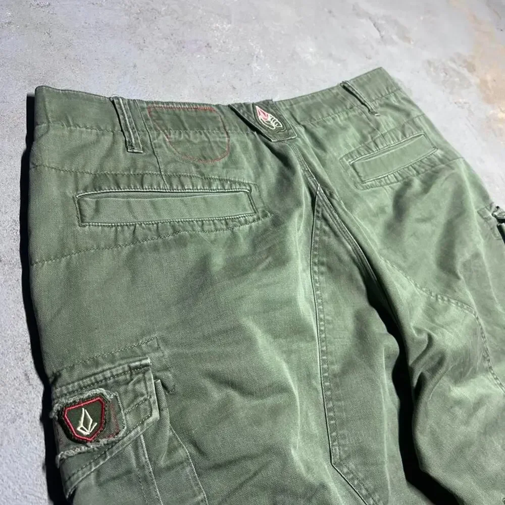 Vintage Baggy Volcom-Stone 'Scout' cargo Shorts Size 36 For Men
